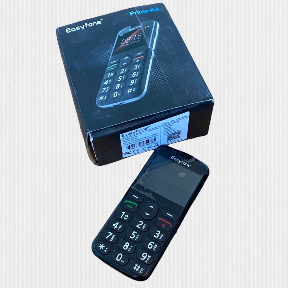 New Easyfone Prime A4 Unlocked Cell Phone for Seniors